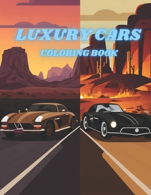 Luxury Cars Coloring Book by Estrada, Micke