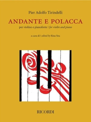 Andante E Polacca for Violin and Piano by Tirindelli, Pier Adolfo