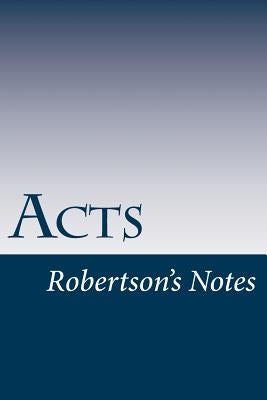 Acts by Robertson, John
