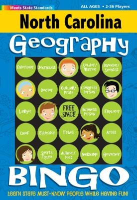North Carolina Geography Bingo Game! by Gallopade International