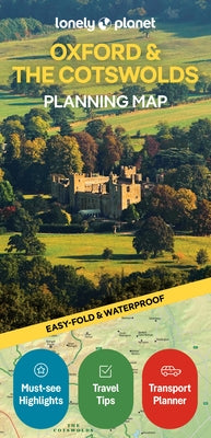 Lonely Planet Oxford & the Cotswolds Planning Map by Planet, Lonely