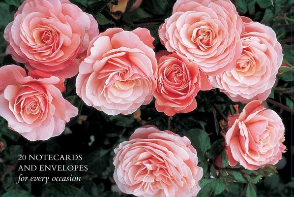 Card Box of 20 Notecards and Envelopes: Roses: A Delightful Pack of High-Quality Flower Gift Cards and Decorative Envelopes by Peony Press