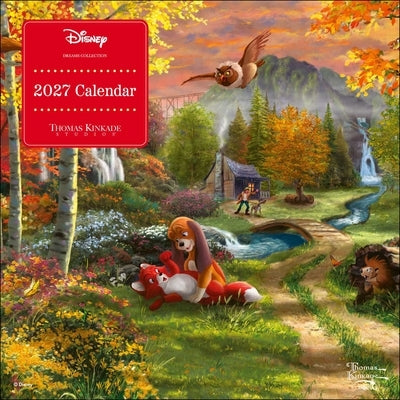 Disney Dreams Collection by Thomas Kinkade Studios 2027 Mini Wall Calendar by Kinkade, Thomas