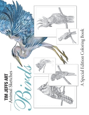 Birds: A Special Edition Coloring Book by Warren, Jo