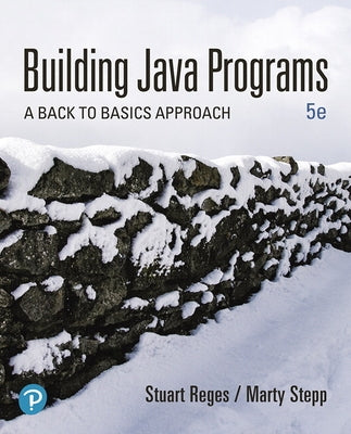 Building Java Programs by Reges, Stuart