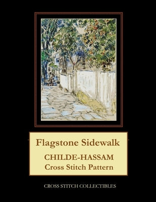 Flagstone Sidewalk: Childe-Hassam Cross Stitch Pattern by George, Kathleen