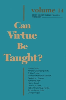 Can Virtue Be Taught? by Darling-Smith, Barbara