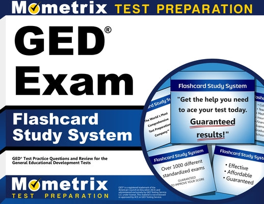 GED Exam Flashcard Study System: GED Test Practice Questions & Review for the General Educational Development Test by Mometrix High School Equivalency Test Te