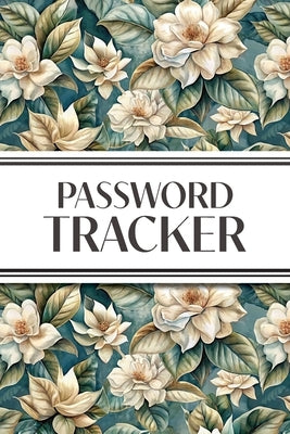 Password Tracker (Gardenias): 6"x9" Alphabetical Password Logbook for Easy Organization by Revive Stationery