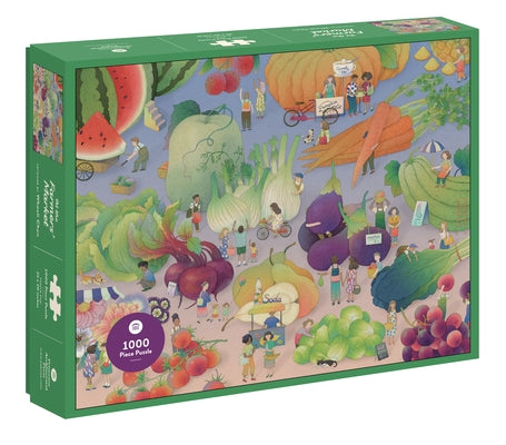 At the Farmers' Market: 1000 Piece Puzzle by Chen, Whooli