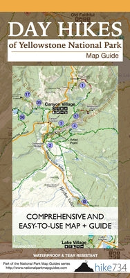 Day Hikes of Yellowstone National Park: Map Guide by Bramante, Jake
