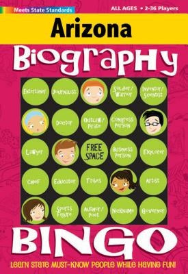 Arizona Biography Bingo by Gallopade International