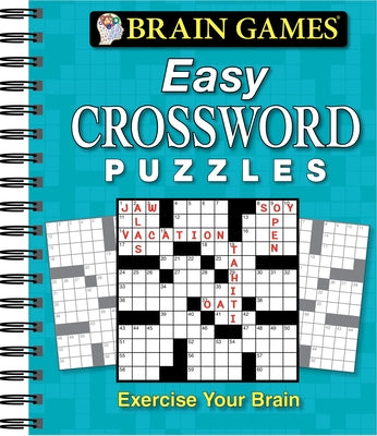 Brain Games - Easy Crossword Puzzles by Publications International Ltd