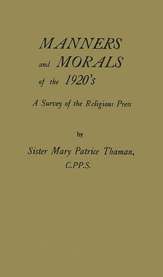 Manners and Morals by Thaman
