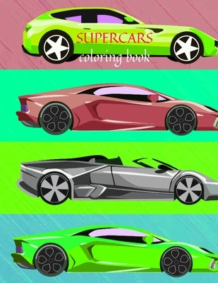 Supecars coloring book by Jameslake, Cristie