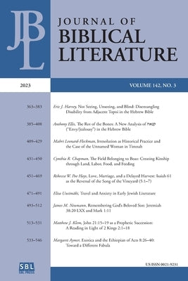 Journal of Biblical Literature 142.3 (2023) by Hylen, Susan E.