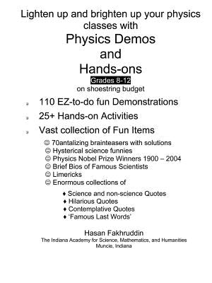 Physics Demos and Hands-Ons by Fakhruddin, Hasan