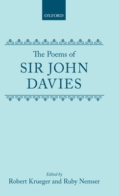 The Poems of Sir John Davies by Davies, John