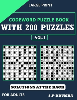 Codeword Puzzle Book with 200 Puzzles by Ddumba, Simon Peter