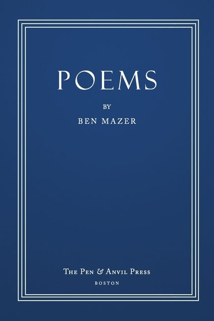 Poems by Mazer, Ben