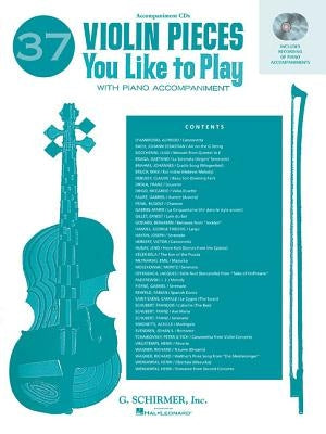 37 Violin Pieces You Like to Play by Hal Leonard Corp