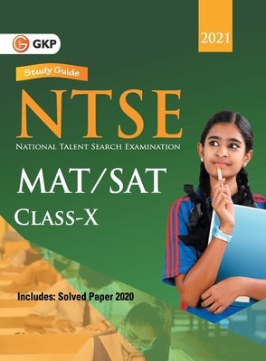 Ntse 2020-21 Class 10th (Mat + Sat) Guide by G K Publications (P) Ltd