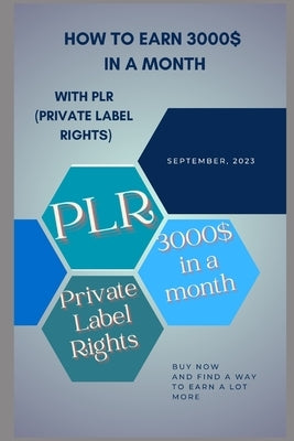 How to Earn 3000$ in a Month with PLR (Private Label Rights) by Saddiqa, Nitasha