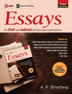 Essays for Civil and Judicial Services by Bhardwaj, A. P.