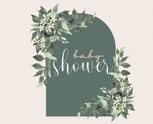 Baby Shower hardback Guest Book (landscape) by Bell, Lulu and
