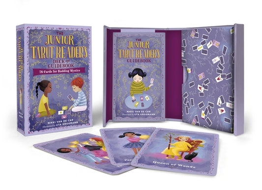The Junior Tarot Reader's Deck and Guidebook: 78 Cards for Budding Mystics by Van De Car, Nikki