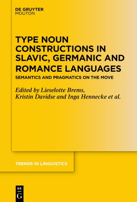 Type Noun Constructions in Slavic, Germanic and Romance Languages: Semantics and Pragmatics on the Move by Mihatsch, Wiltrud