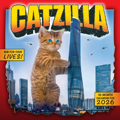 2026 Catzilla Wall Calendar by Muafidin, Fransdita