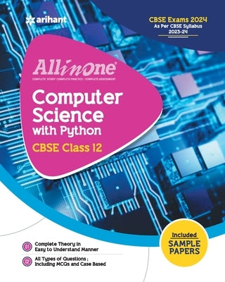 All In One Class 12th Computer Science with Python for CBSE Exam 2024 by Gaikwad, Neetu