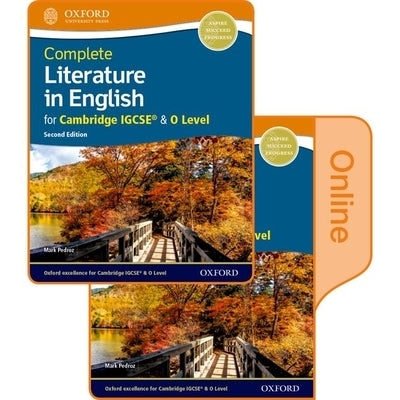 Complete Literature in English for Cambridge Igcse & O Level: Print & Online Student Book Pack by Pedroz, Mark