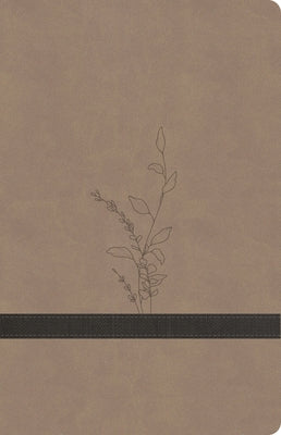 KJV Large Print Personal Size Reference Bible, Earthen Suedesoft Leathertouch, Indexed by Holman Bible Publishers