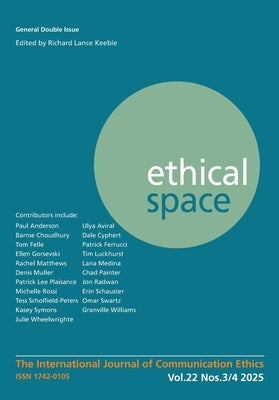 Ethical Space Vol. 22 Issue 3/4 by Matheson, Donald