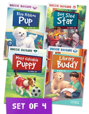 Doggie Daycare (Set of 4) by Kim, Carol