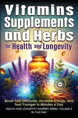 Vitamins, Supplements, and Herbs for Health and Longevity: Boost Your Immunity, Increase Energy, and Feel Younger in Minutes a Day by Sisler, Tad