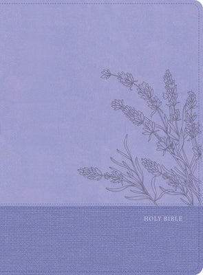 CSB Super Giant Print Reference Bible, Optimal Type, Digital Study Edition, Lavender Leathertouch by Csb Bibles by Holman