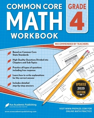 Common Core Math Workbook: Grade 4 by Publishing, Ace Academic