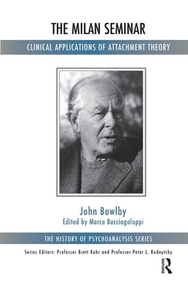 The Milan Seminar: Clinical Applications of Attachment Theory by Bowlby, John