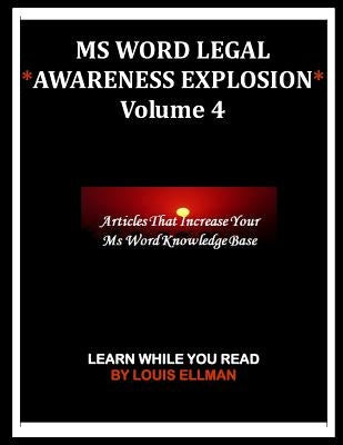 MS Word Legal -- Awareness Explosion Volume 4 by Ellman, Louis