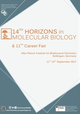 14th Horizons in Molecular Biology. International PhD Student Symposium and Career Fair for Life Sciences by Horizons