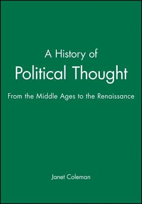 Political Thought by Coleman, Janet