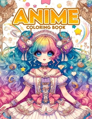 Anime Coloring book: Let your creativity run wild as you add your own flair to beloved characters and iconic scenes, and experience the joy by Davis Art, Harold