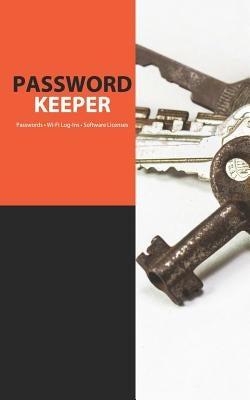 Password Keeper: Save Passwords - Wi-Fi Log-Ins - Software Licenses by Simple Start Guides