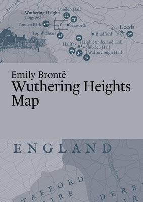 Emily Bront?, Wuthering Heights Map by Thelander, Martin
