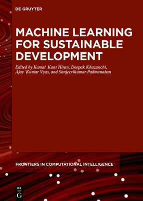 Machine Learning for Sustainable Development by Kant Hiran, Kamal