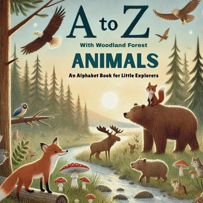 A to Z with Woodland Forest Animals: Discover and Learn the Alphabet with 26 Delightful Woodland Friends! by Emberstone, Nova