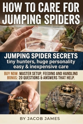 How to Care for Jumping Spiders: A Practical Jumping Spider Care Guide for Beginners: Setup, Feeding, Molting, Breeding and Daily Routines to Confiden by James, Jacob